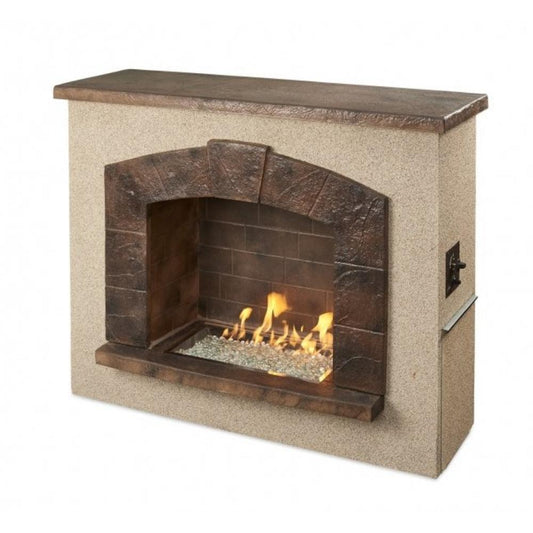 The Outdoor GreatRoom Company Stone Arch 63-Inch Freestanding Gas Fireplace (SAFP-1224)