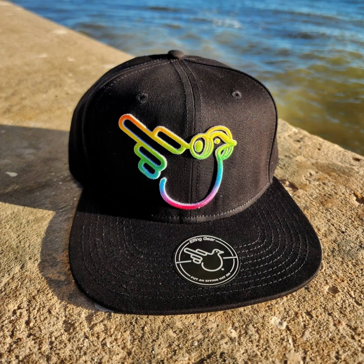 The Raven Flat Bill Snap