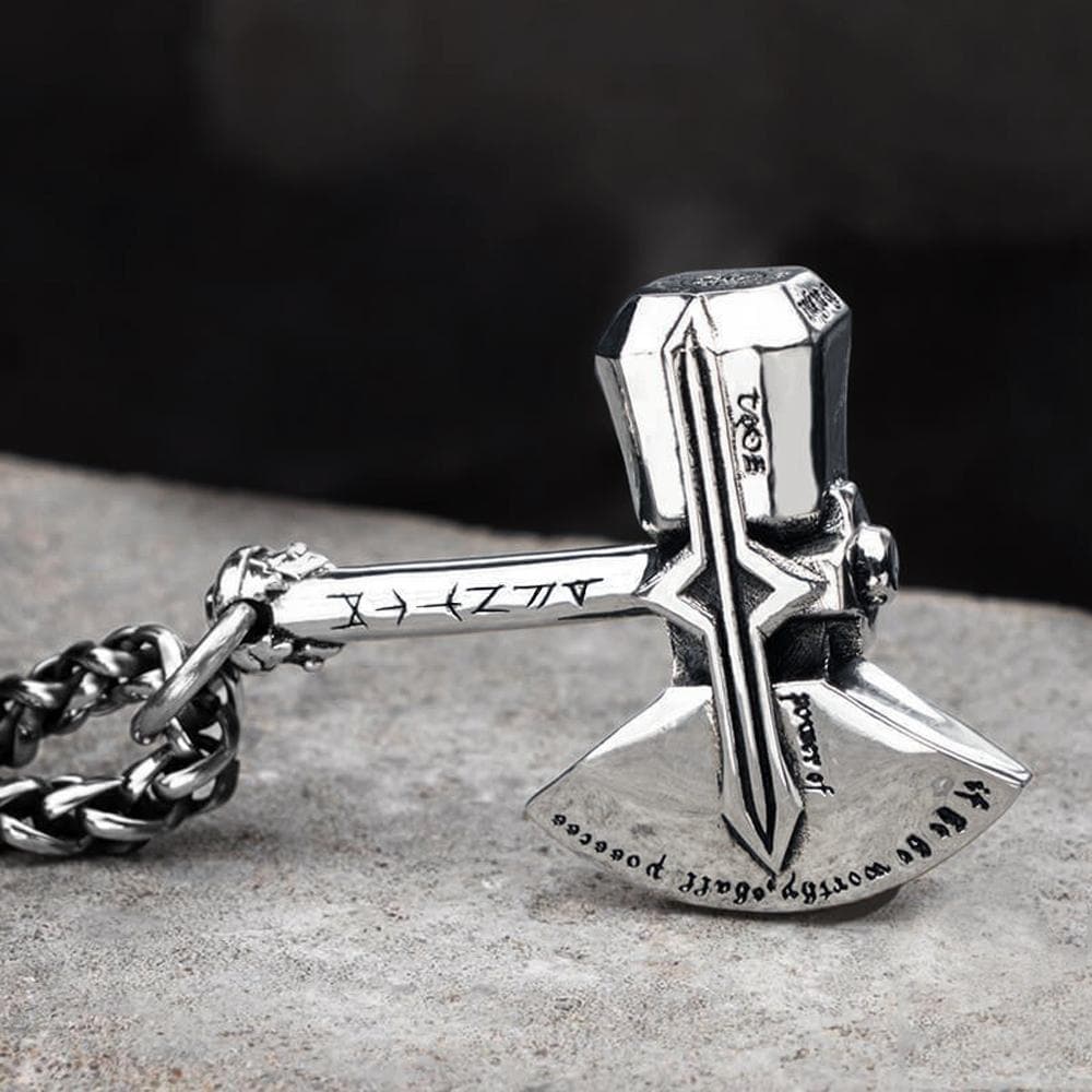 The Stormbreaker Stainless Steel Pendant