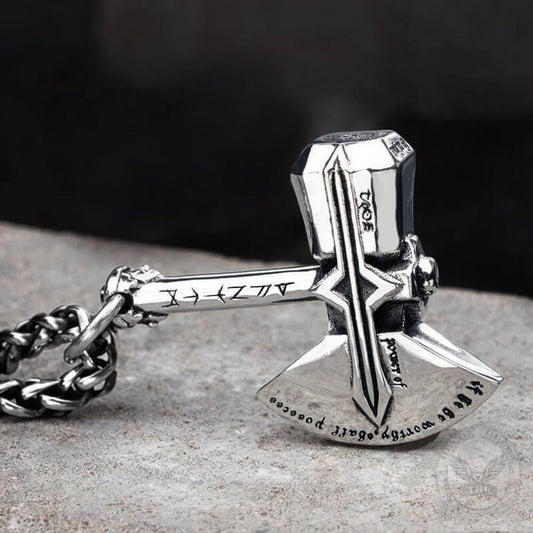The Stormbreaker Stainless Steel Pendant
