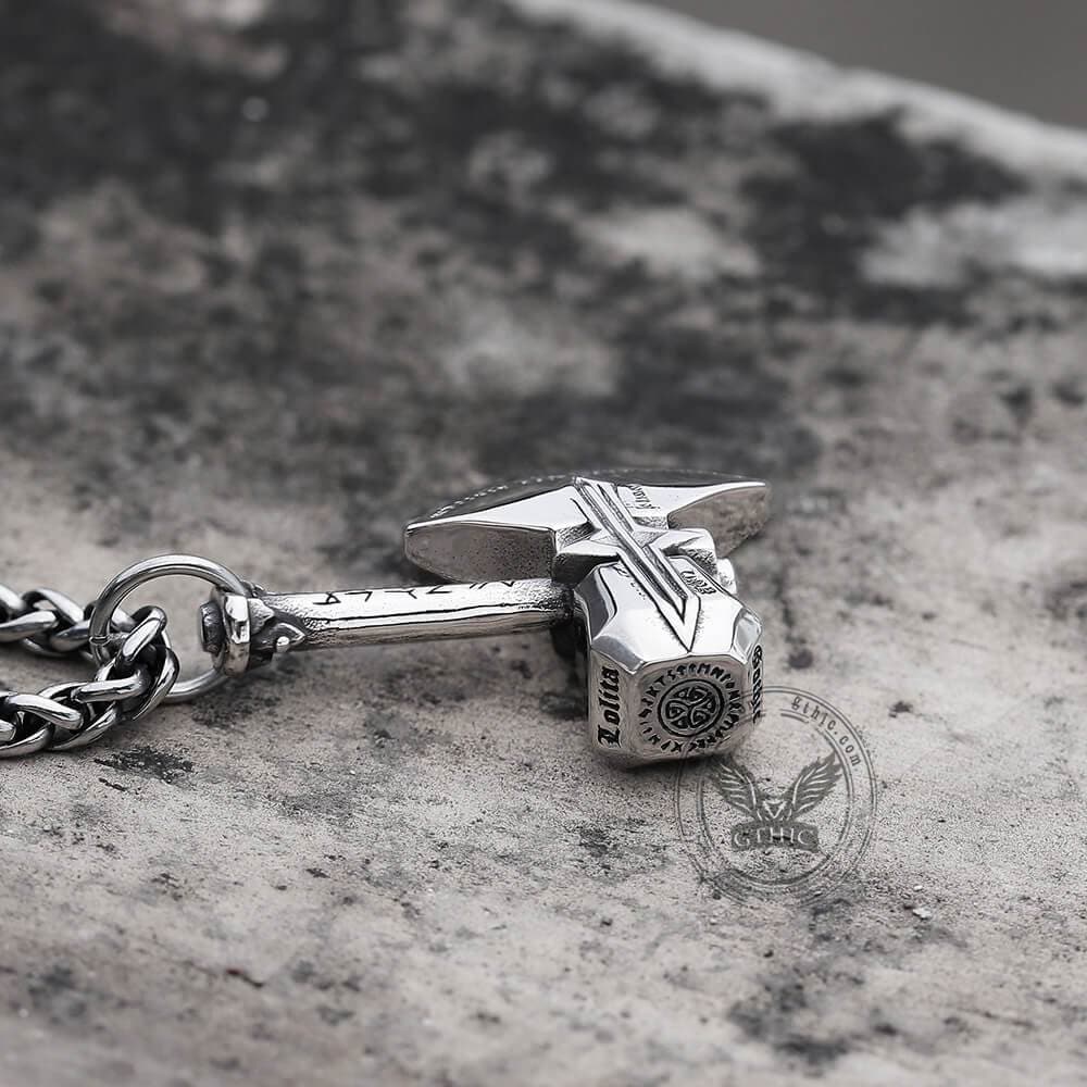 The Stormbreaker Stainless Steel Pendant