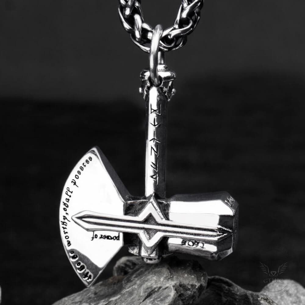 The Stormbreaker Stainless Steel Pendant