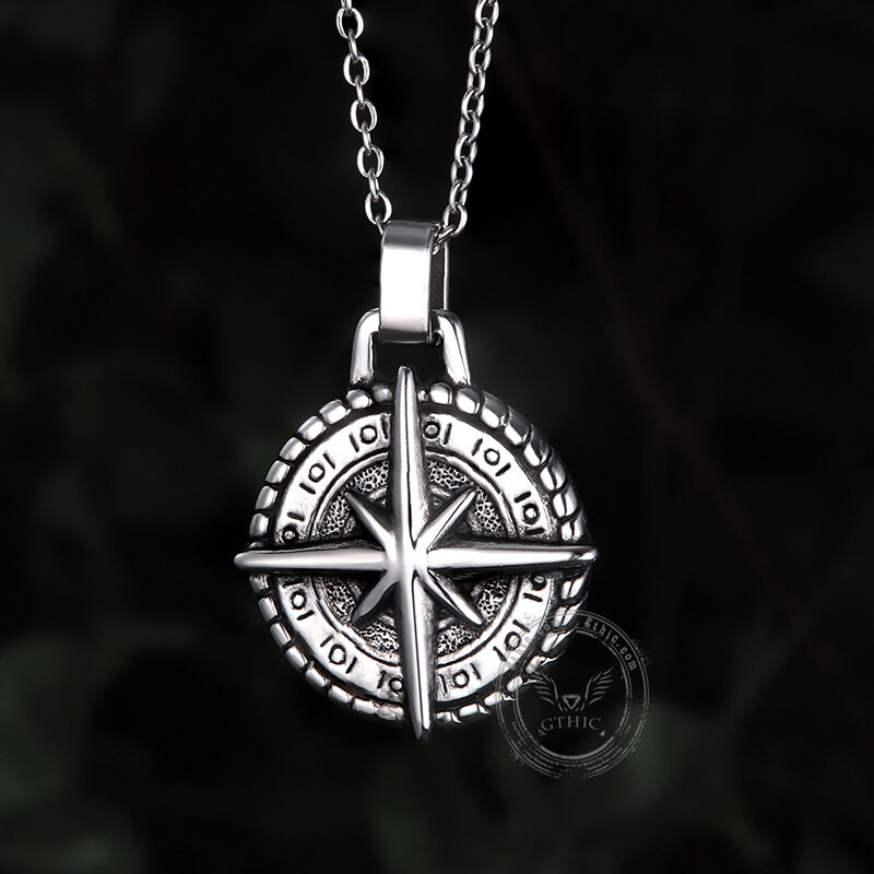 The North Star Stainless Steel Pendant