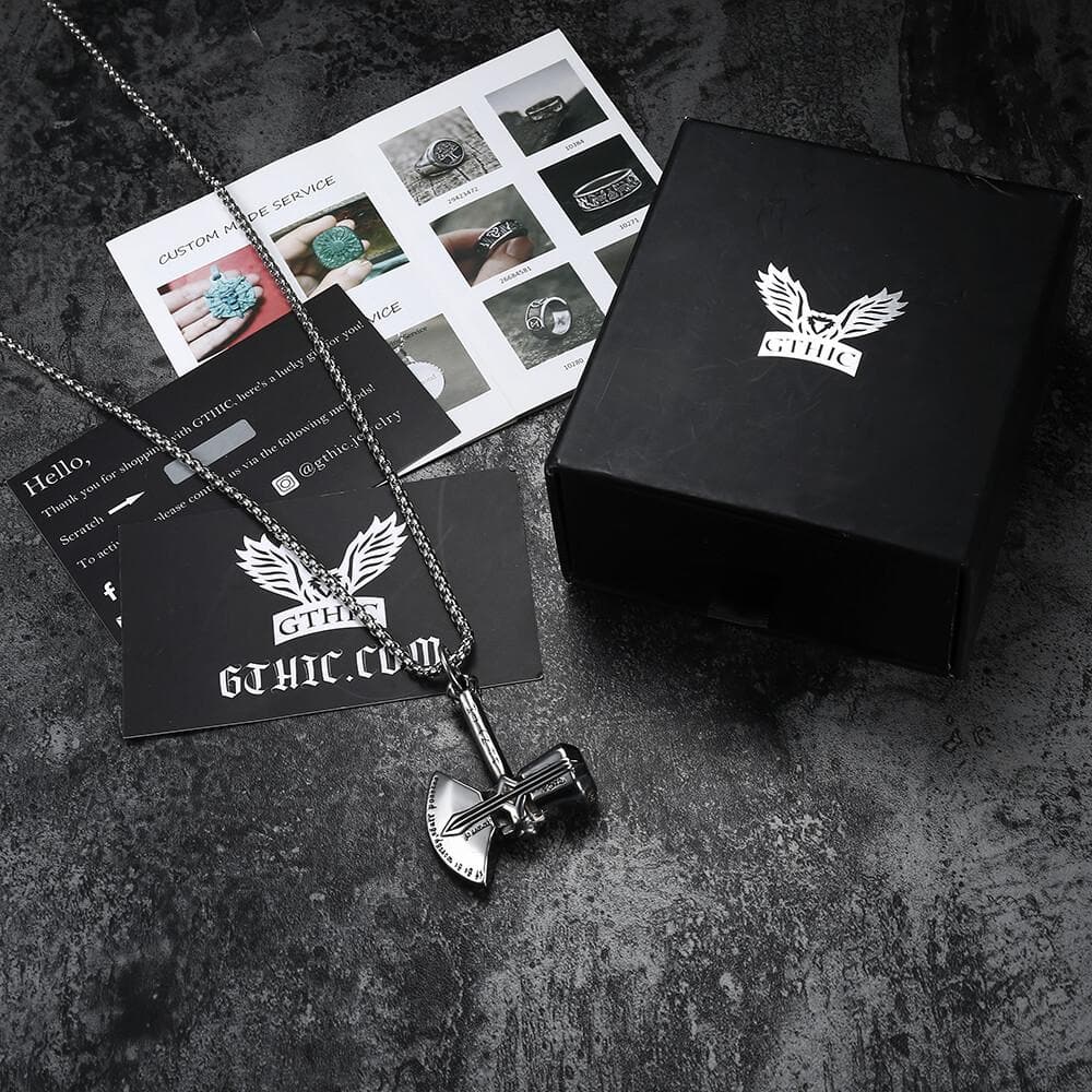 The Stormbreaker Stainless Steel Pendant