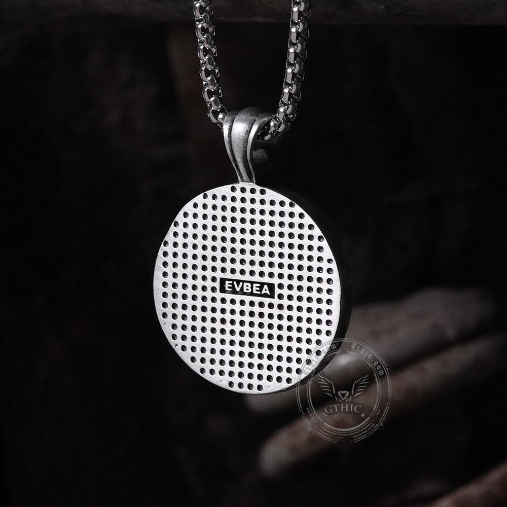 The Virgin in Prayer Pure Tin Necklace