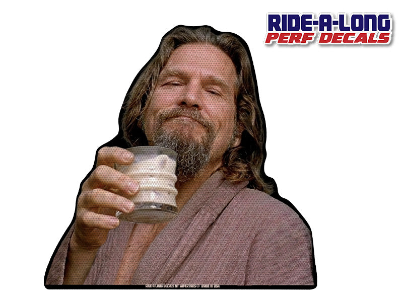 *NEW* The Dude *RIDE A LONG* Perforated Decal