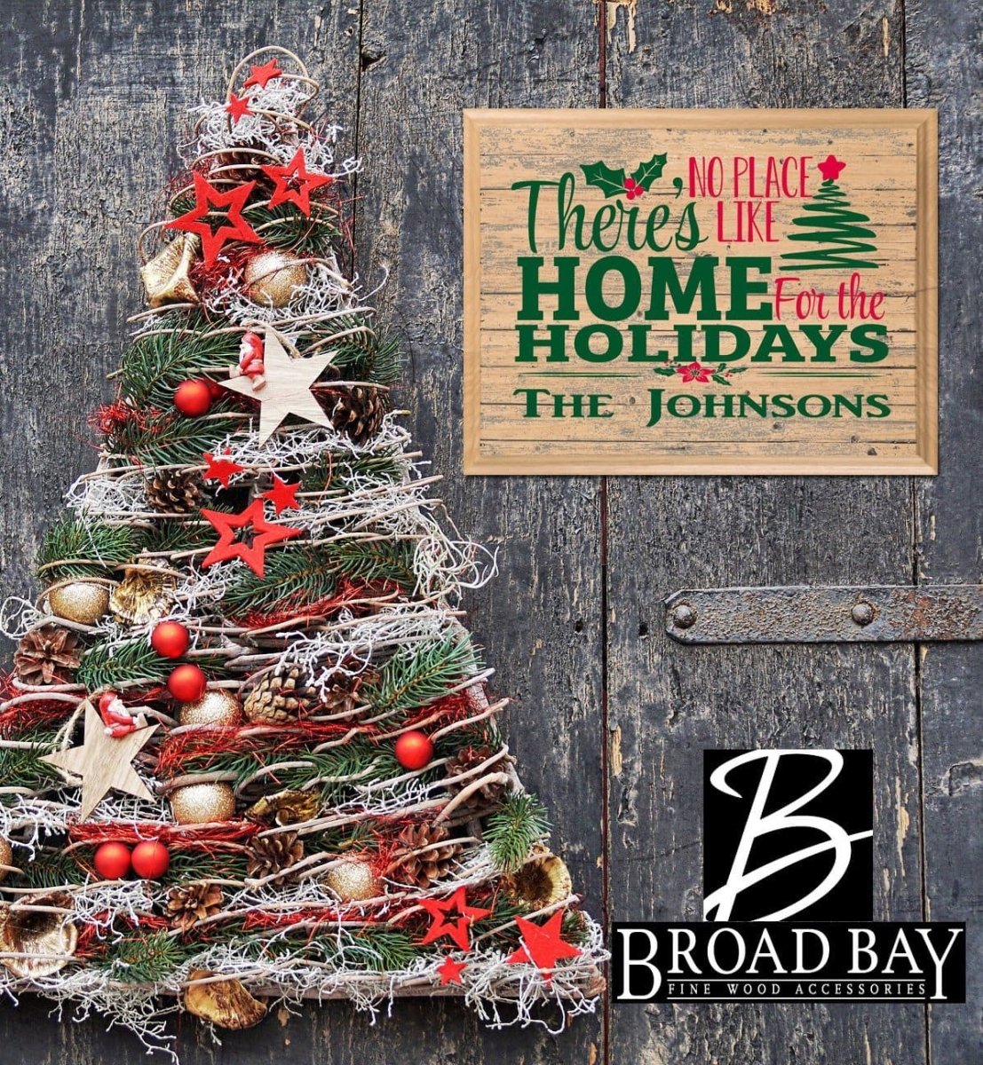 There's No Place Like Home For The Holidays Sign