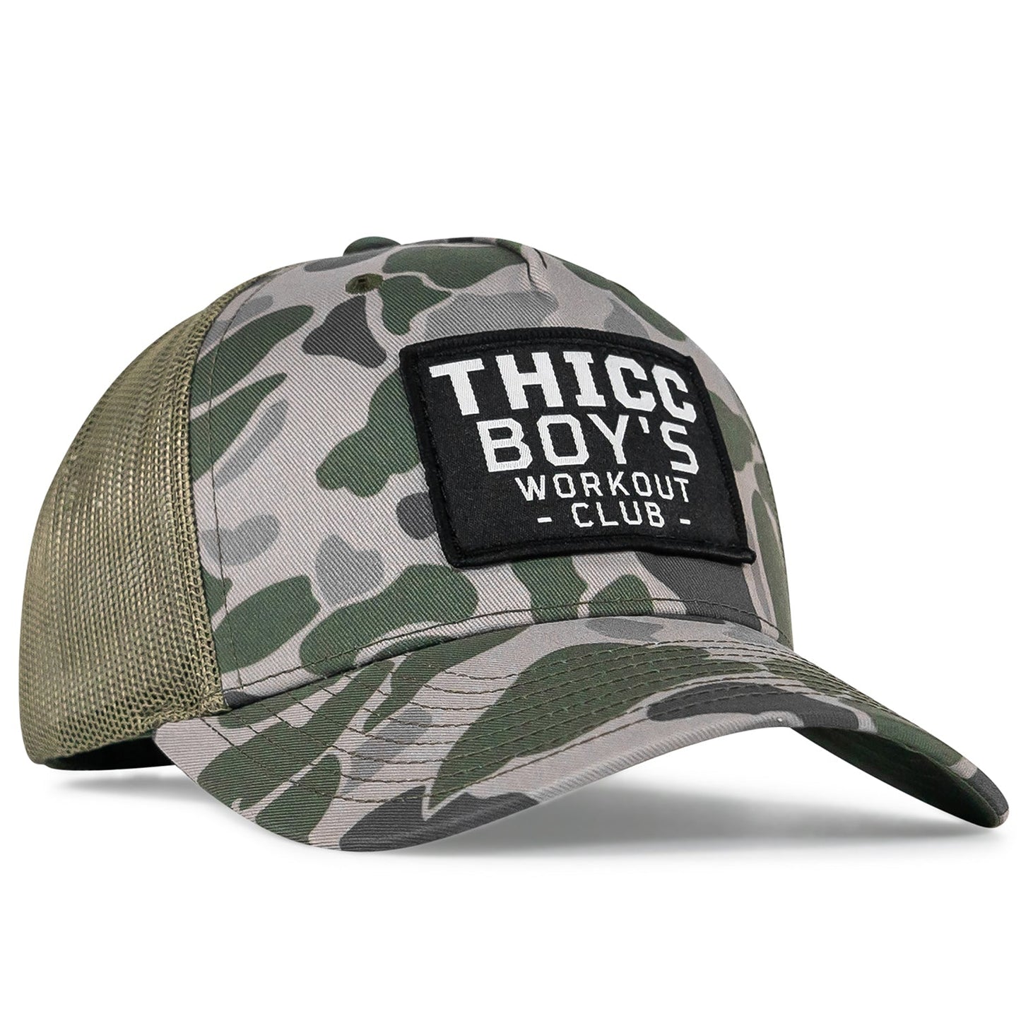 Thicc Boys Workout Patch Snapback Hat