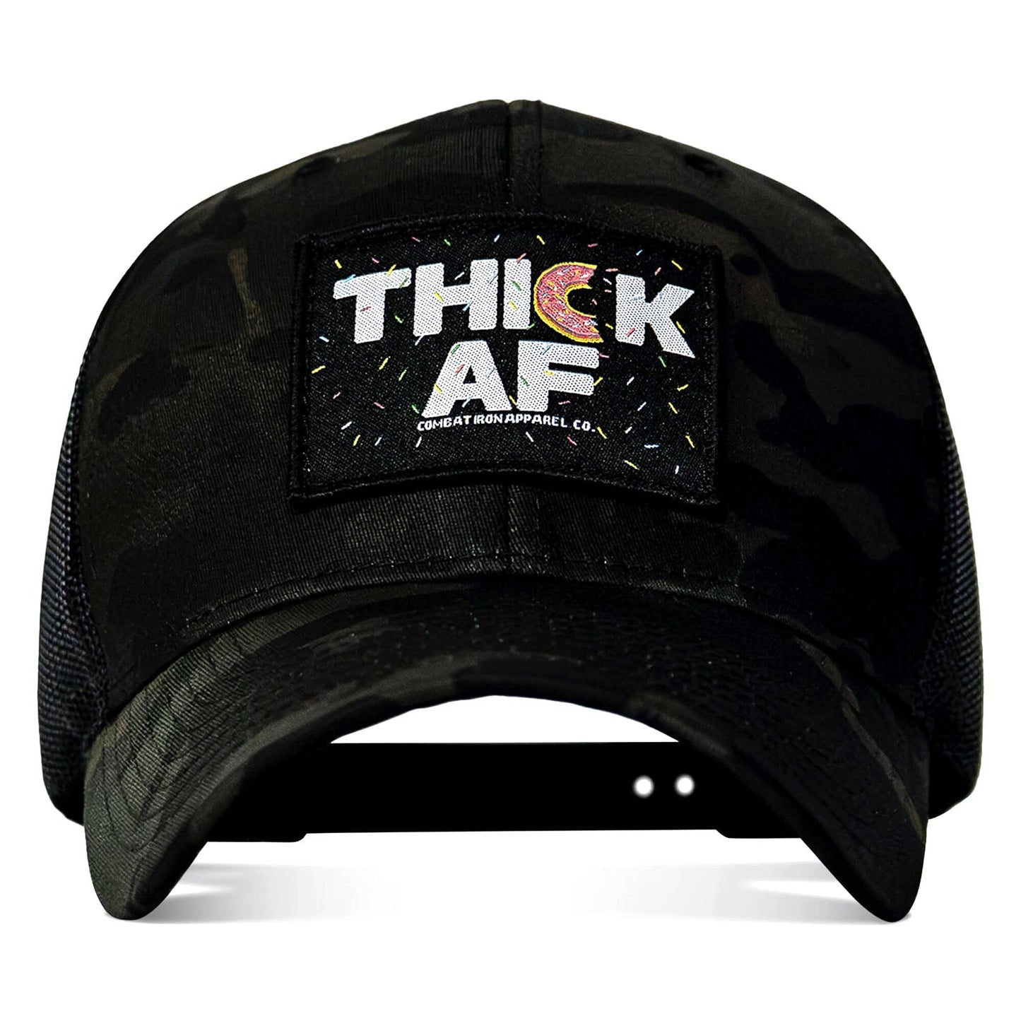 THICK AF DONUT EDITION PATCH MID-PROFILE MESH SNAPBACK Hat
