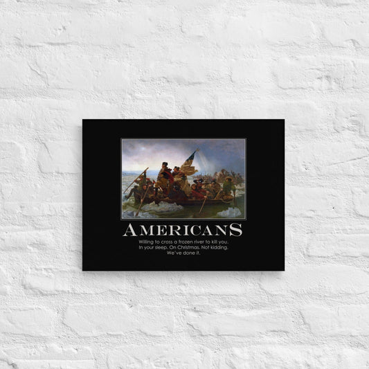 Americans Thin Canvas