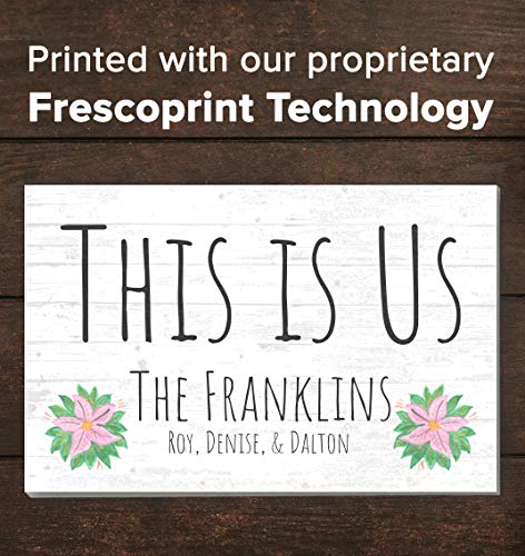 This Is Us Sign Personalized With Family Names