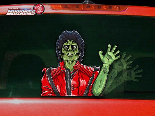 Thriller Killer Zombie Waving WiperTag