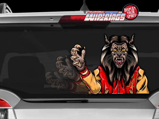 Thriller Werecat Waving WiperTag