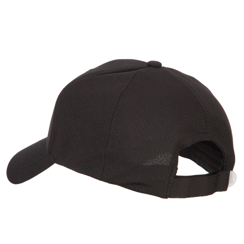Athletic Moisture Wicking 6 Panel Structured Mesh Cap