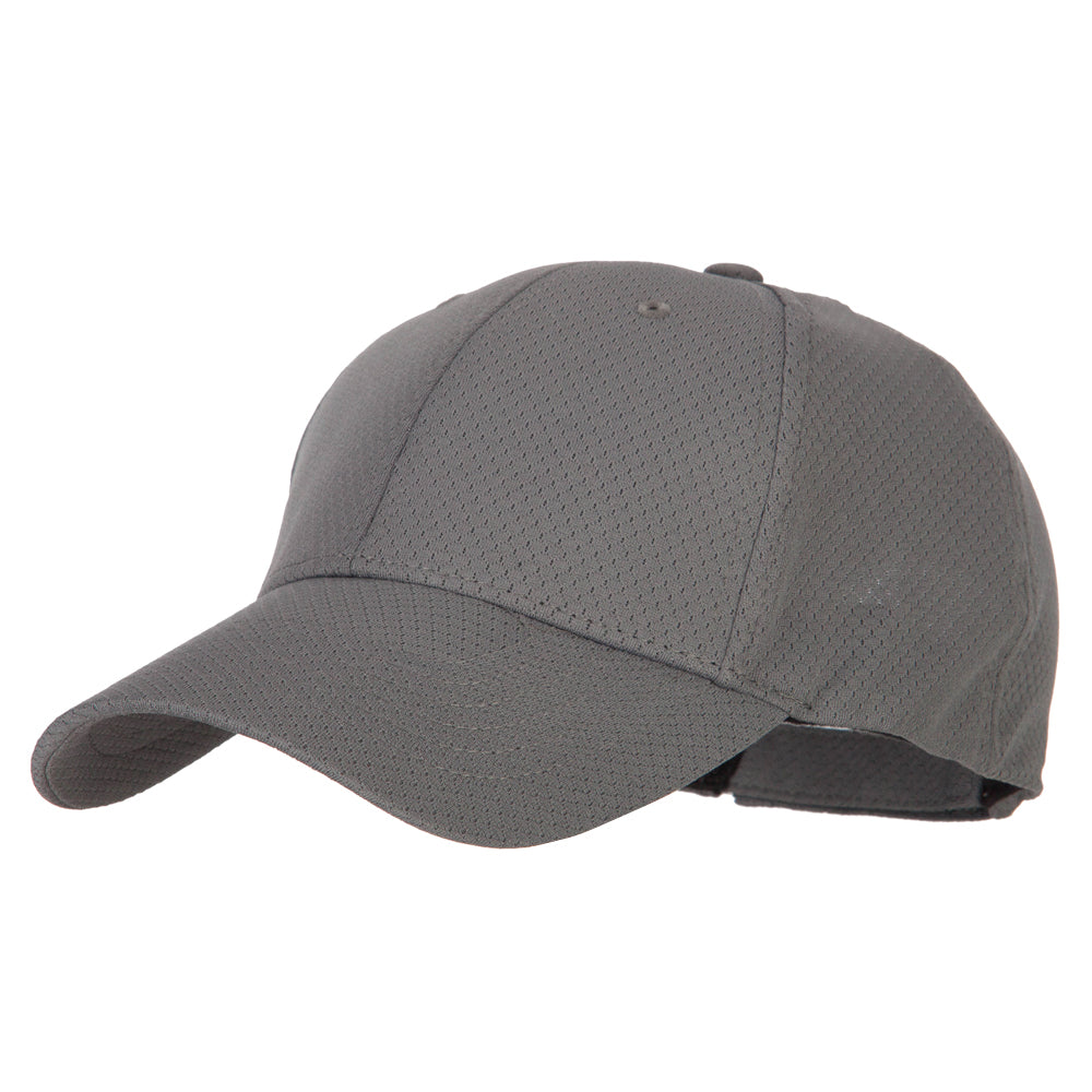 Athletic Moisture Wicking 6 Panel Structured Mesh Cap
