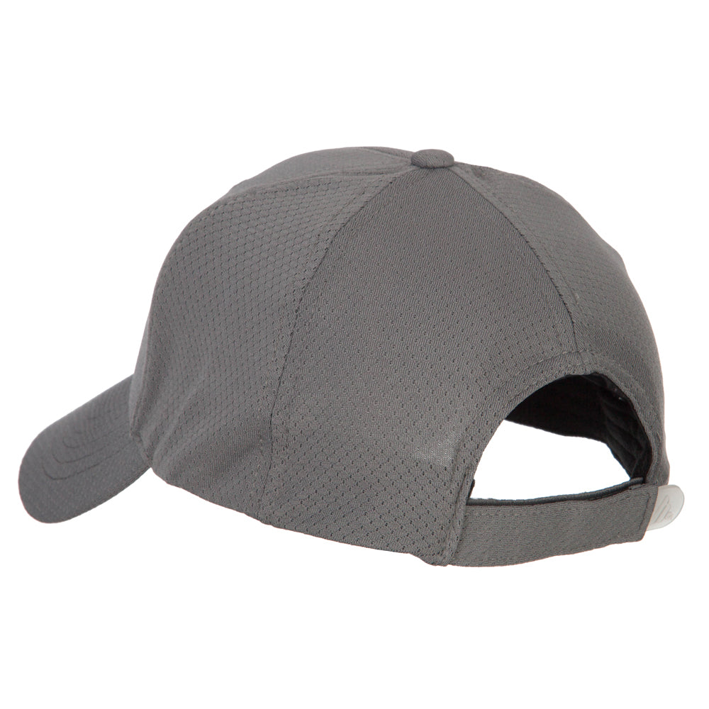 Athletic Moisture Wicking 6 Panel Structured Mesh Cap
