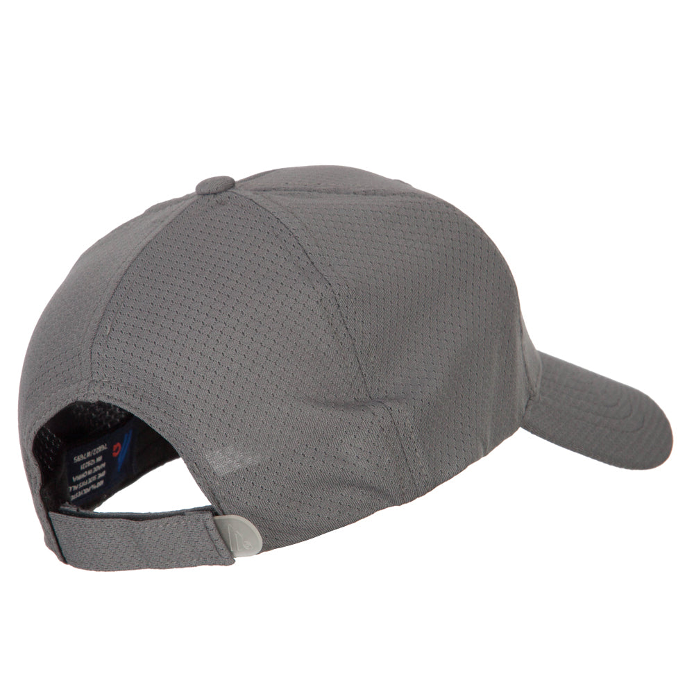 Athletic Moisture Wicking 6 Panel Structured Mesh Cap