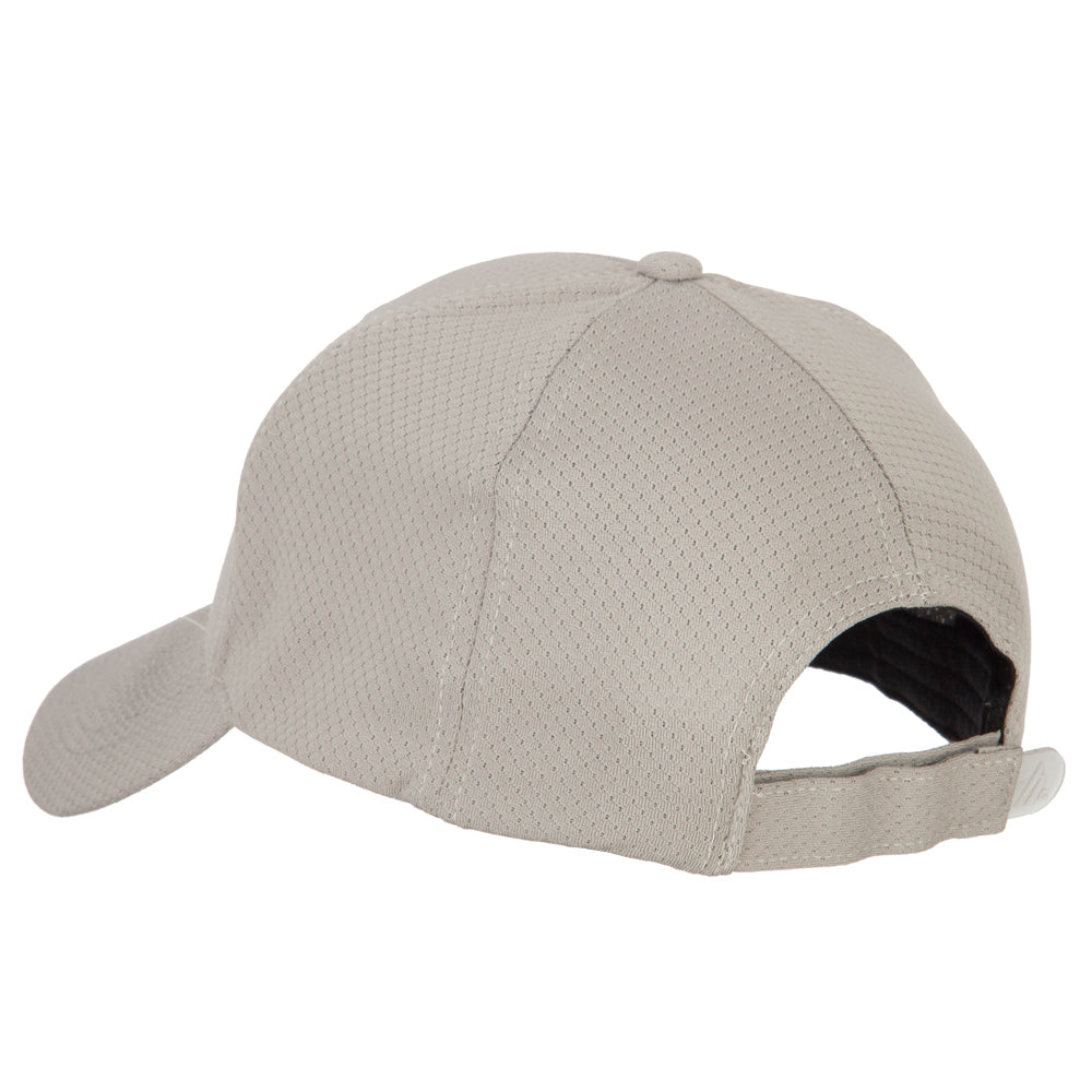 Athletic Moisture Wicking 6 Panel Structured Mesh Cap