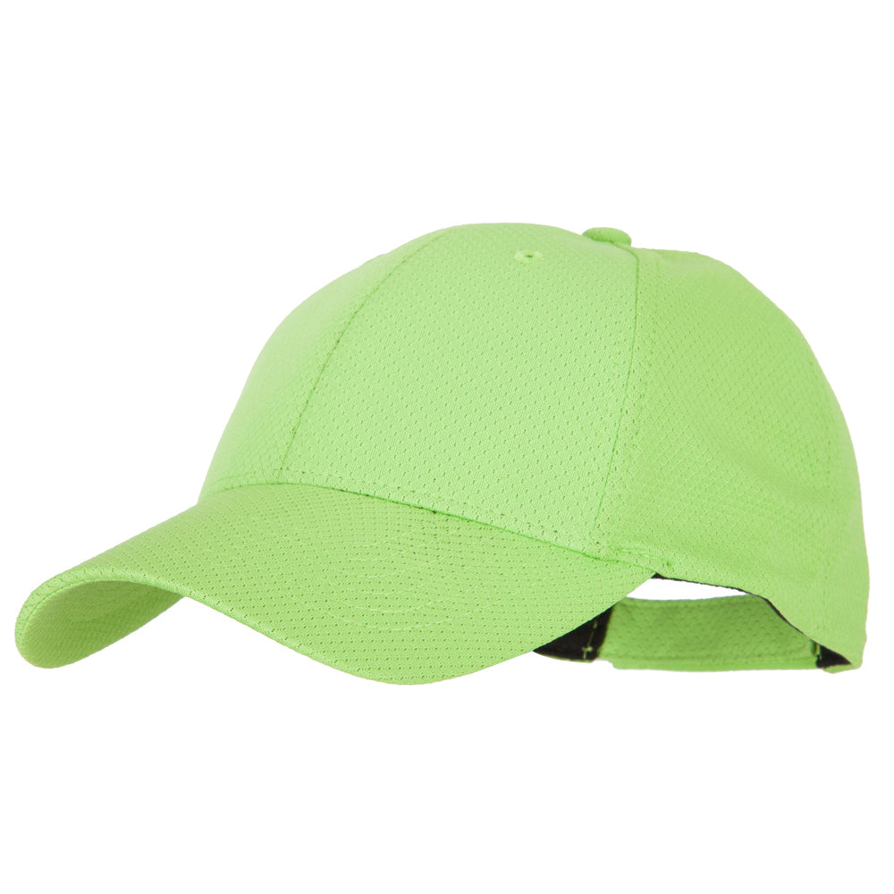 Athletic Moisture Wicking 6 Panel Structured Mesh Cap