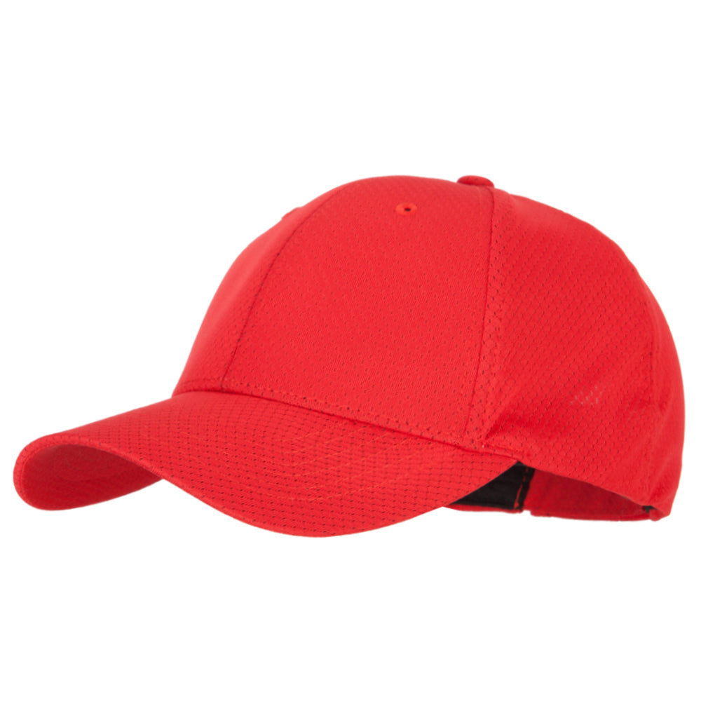 Athletic Moisture Wicking 6 Panel Structured Mesh Cap