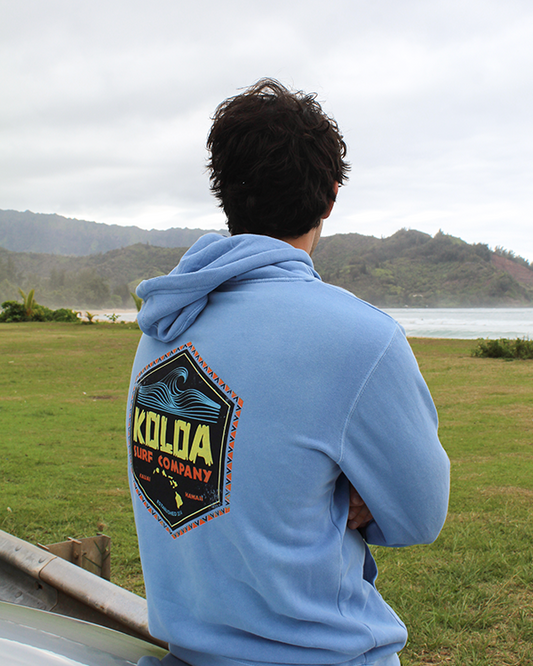Koloa Tides Pigment-Dyed Hoodie