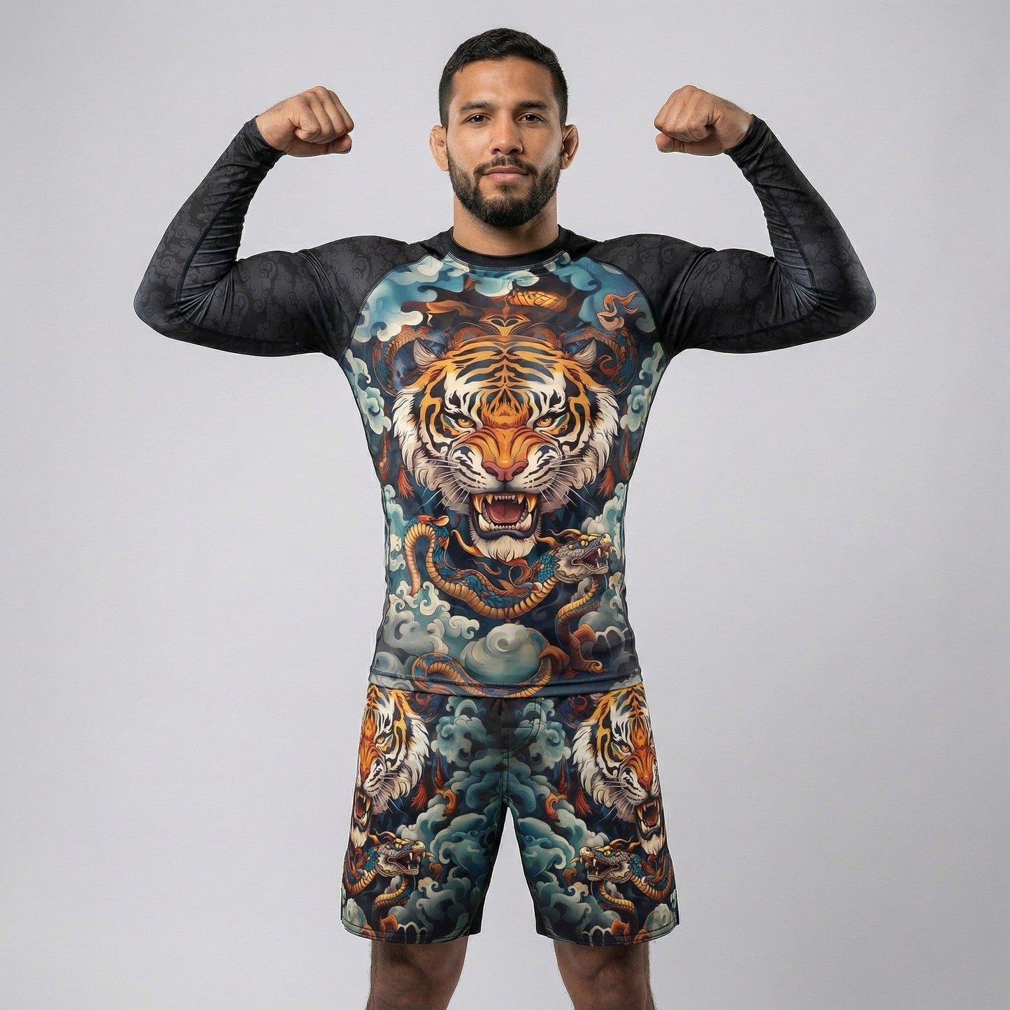 TIGER SPIRIT RASH GUARD