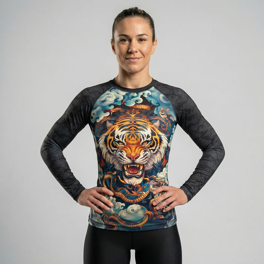 TIGER SPIRIT WOMEN RASH GUARD
