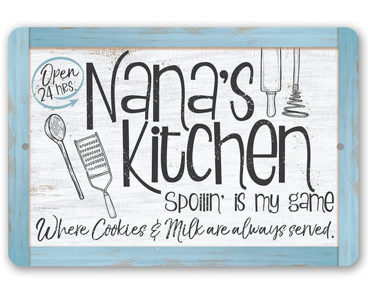 Nana's Kitchen - Metal Sign