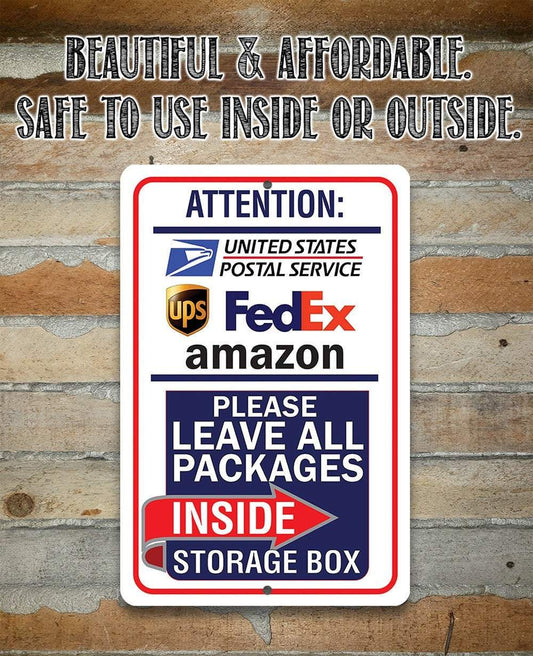 Postal Sign - Metal Sign