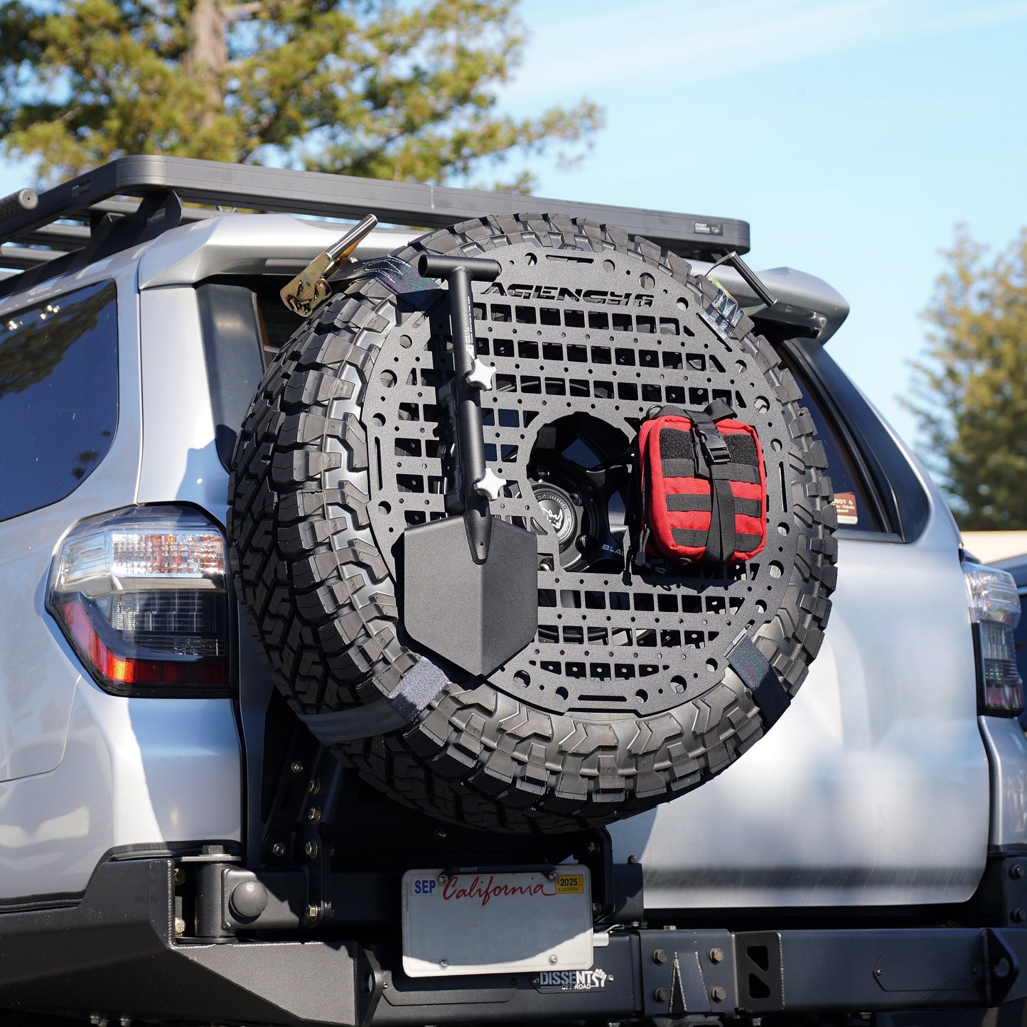 Agency 6 GRIDS Molle Panel - Spare Tire