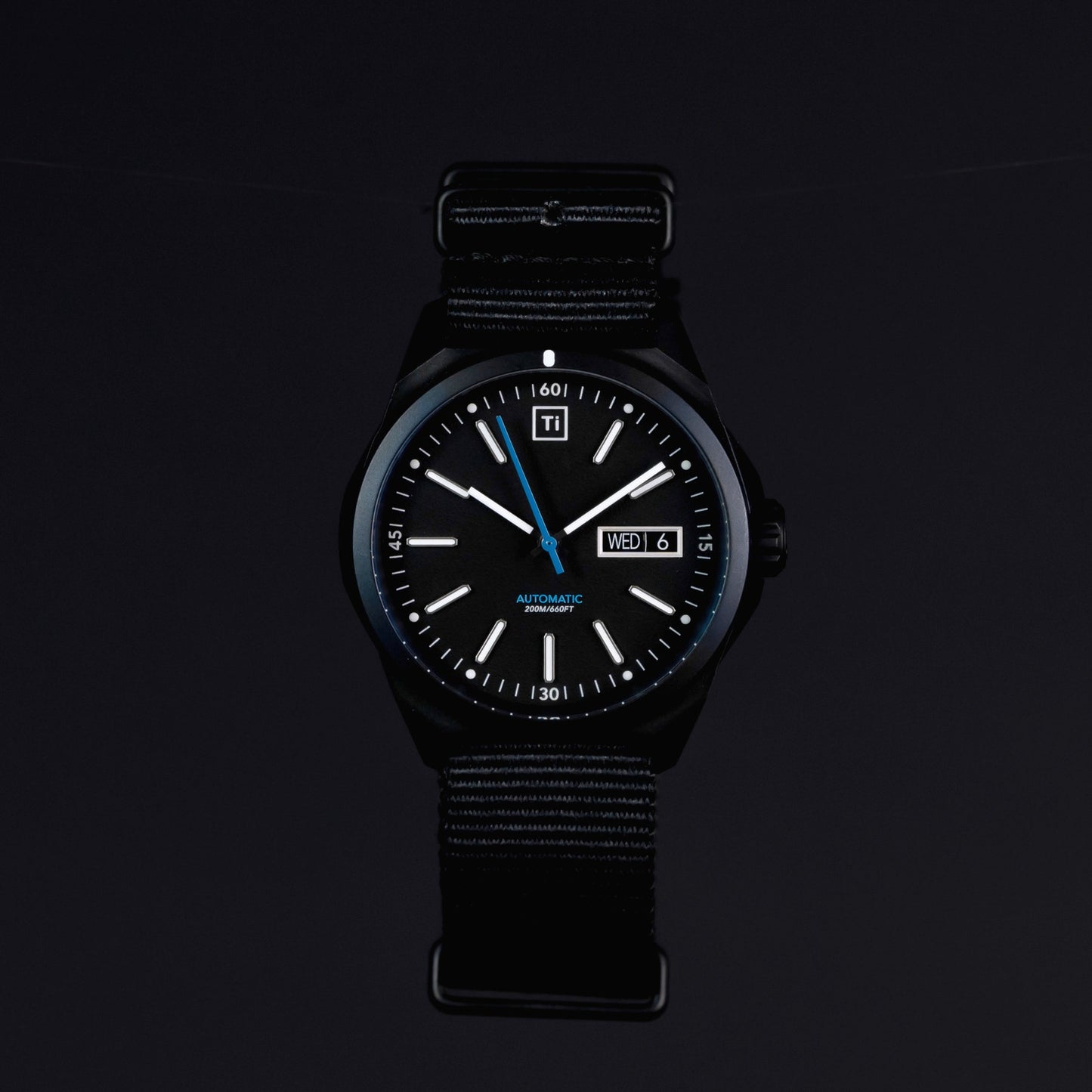 Ti Field Watch / Automatic / Black