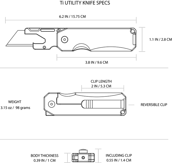 Ti Utility Knife