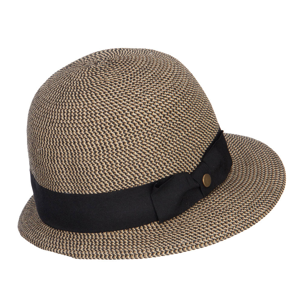 UPF 50+ Women's Slanted Brim Cloche