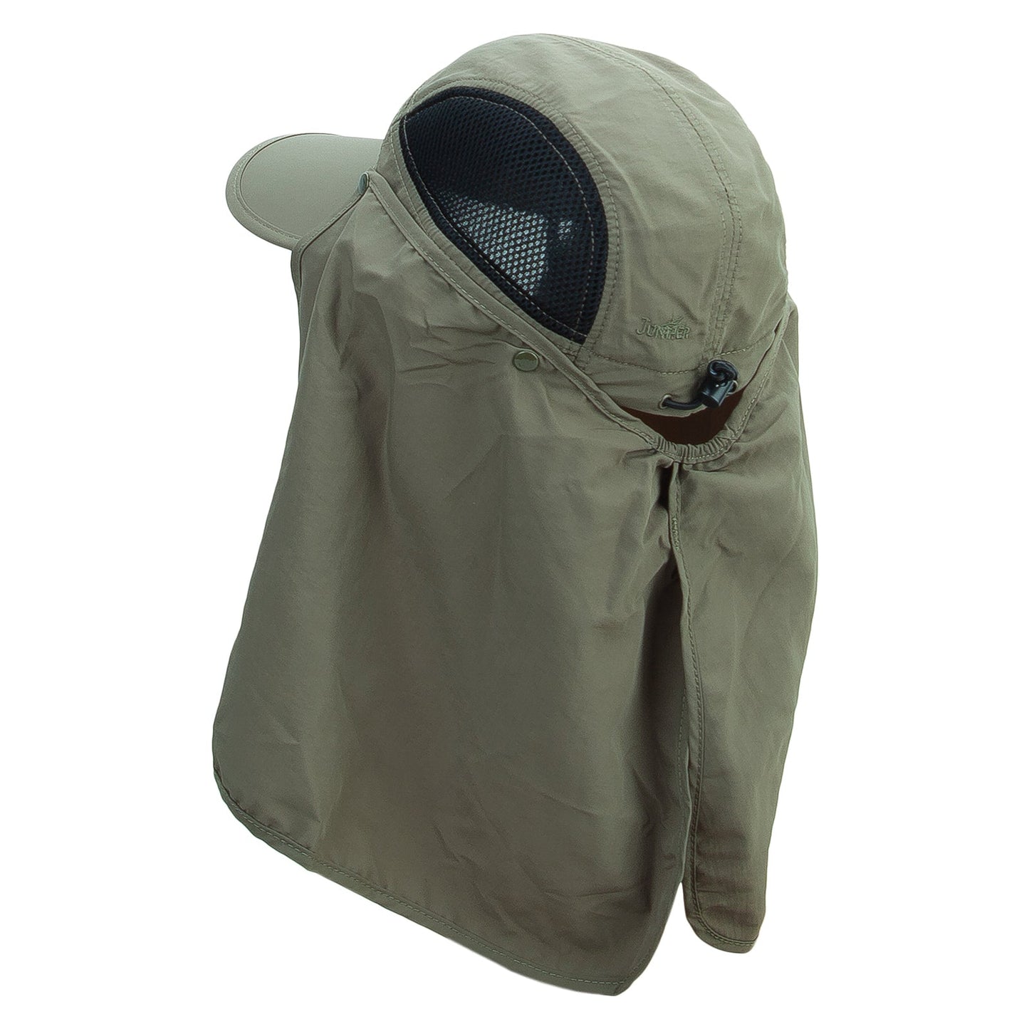 Taslon UV Cap with Removable Neck Flap