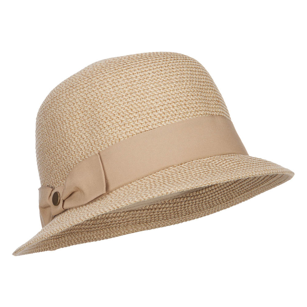 UPF 50+ Women's Slanted Brim Cloche