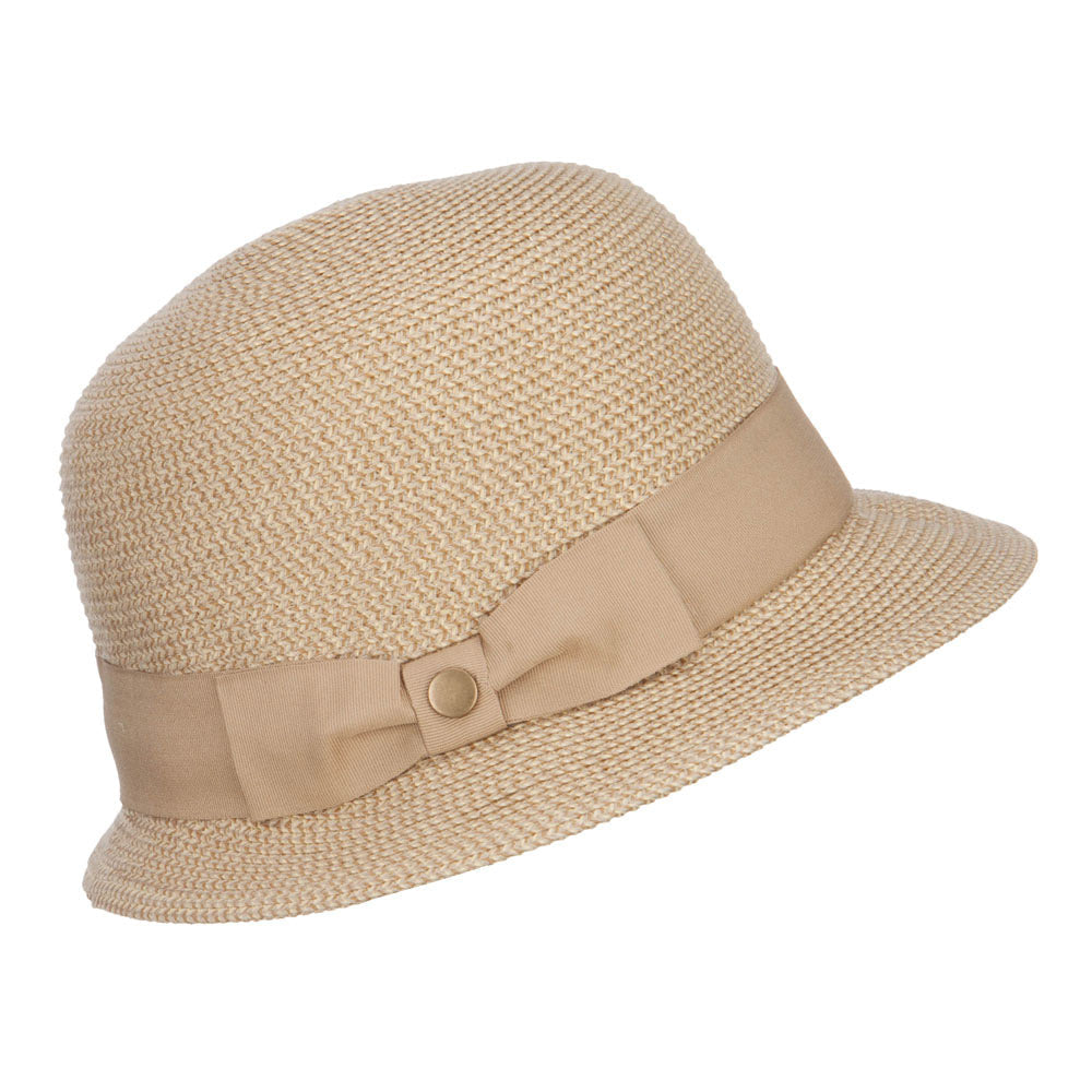 UPF 50+ Women's Slanted Brim Cloche