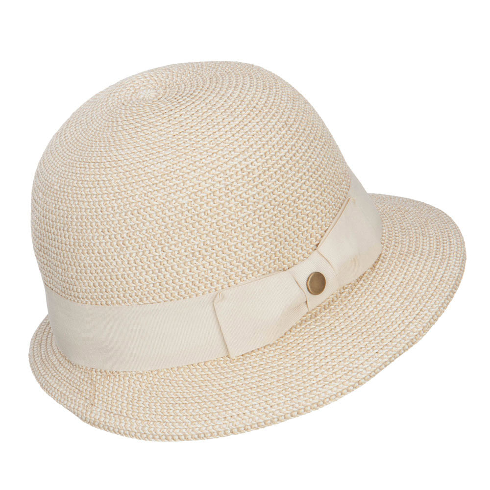 UPF 50+ Women's Slanted Brim Cloche