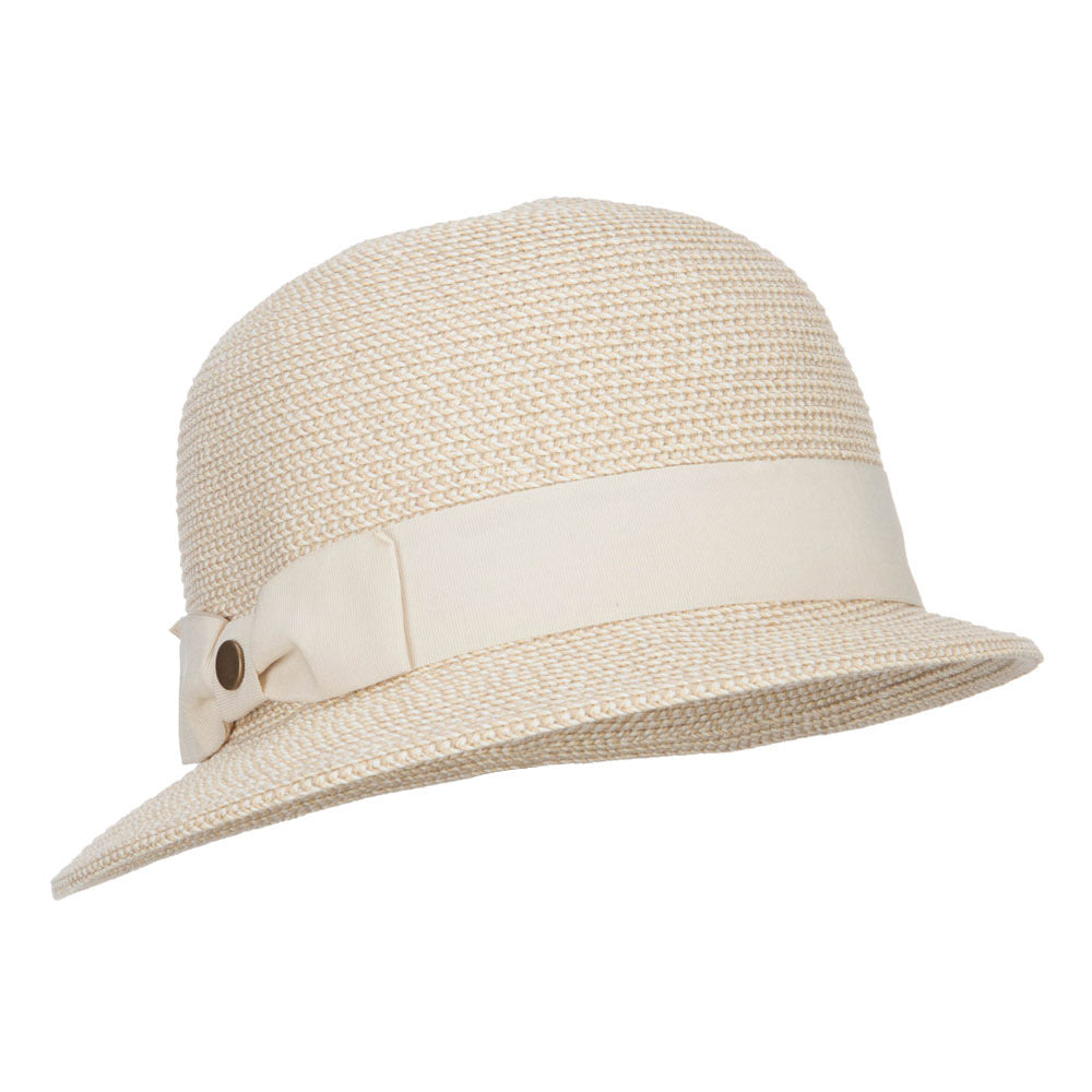 UPF 50+ Women's Slanted Brim Cloche
