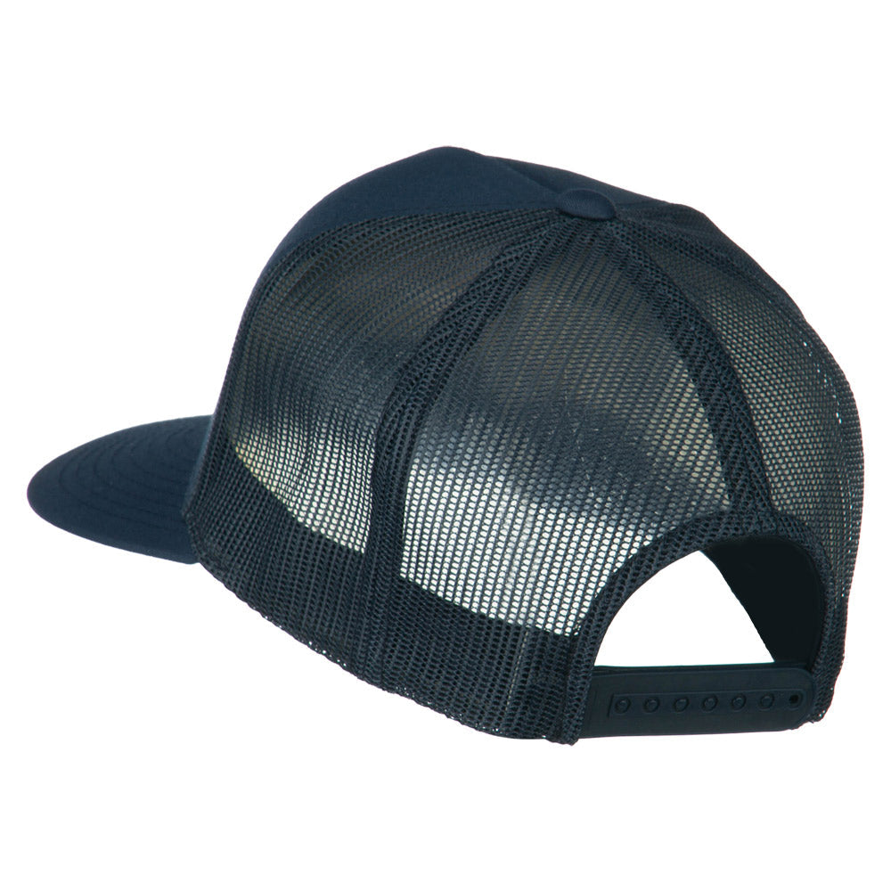 5 Panel Mesh Trucker Snapback Cap
