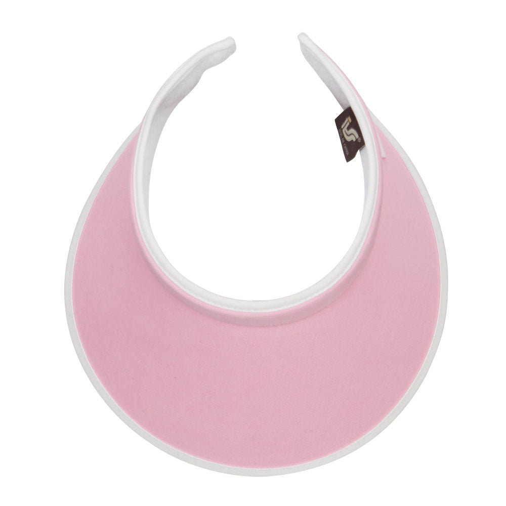 Trim Brushed Cotton Clip On Visor