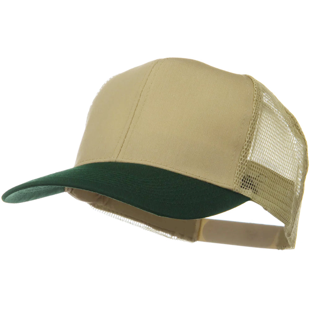 Two Tone Cotton Twill Mesh Prostyle Cap