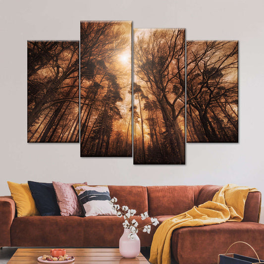 Forest Fire Wall Art