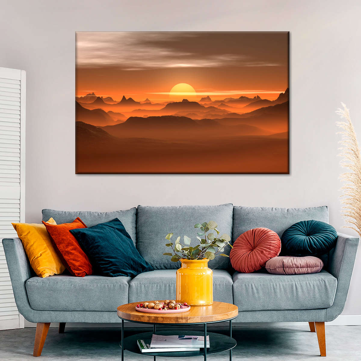 Gorgeous View Of Sunset Wall Art