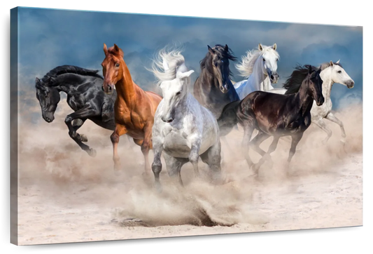 Running Horses Wall Art