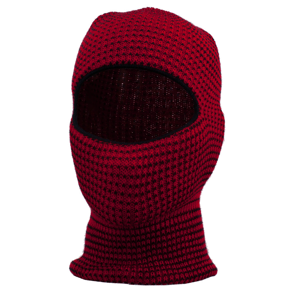 Two Tone One Hole Face Mask