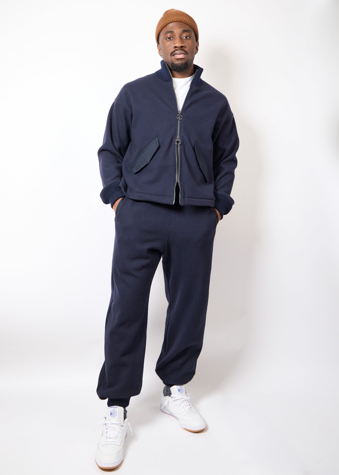 Merino Cardigan Stitch Beanie