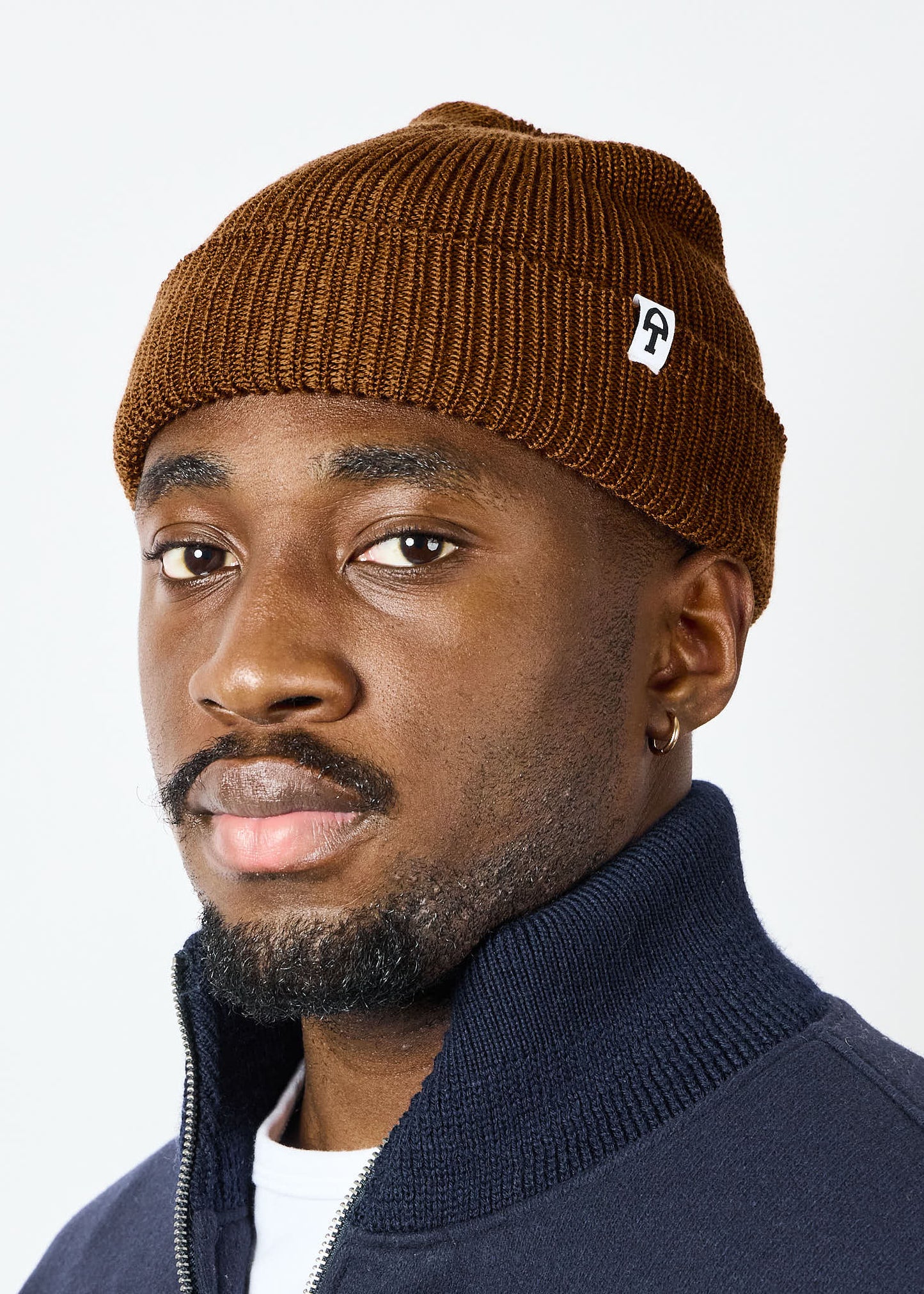 Merino Cardigan Stitch Beanie