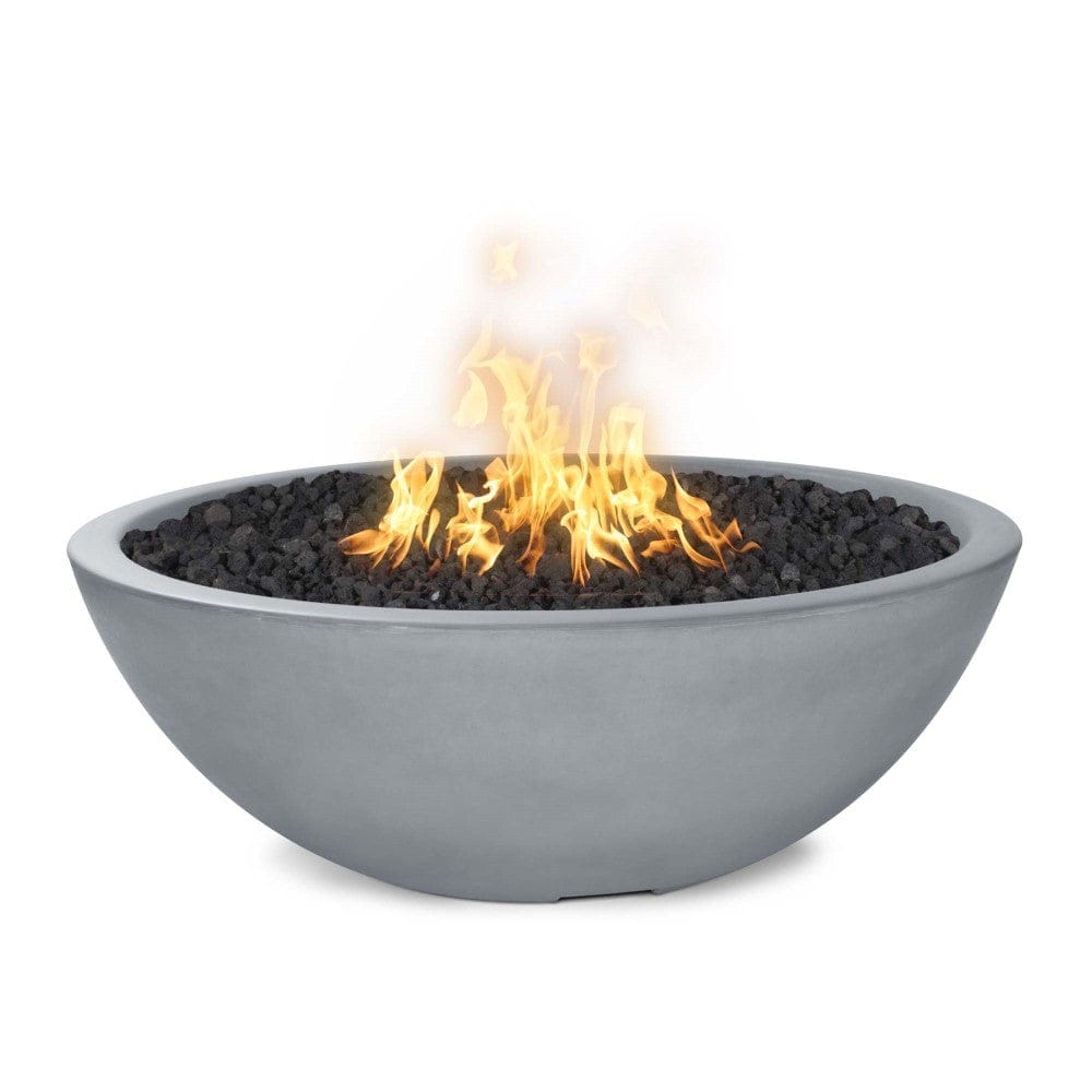 Top Fires Sedona 48-Inch Round GFRC Gas Fire Pit - Match Lit (OPT-SED48)