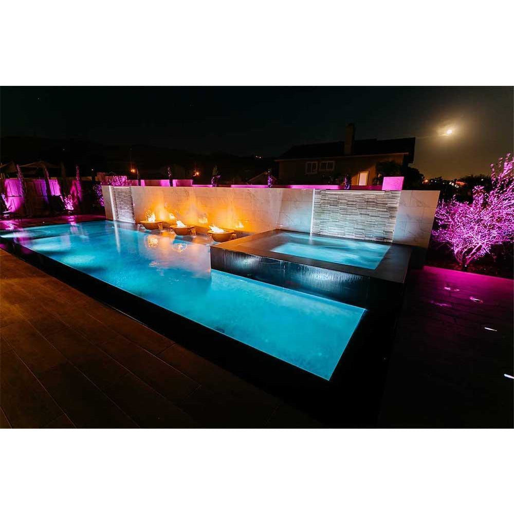 Top Fires Cazo 30-Inch 4 Way Copper Gas Fire and Water Bowl - Electronic (OPT-4W30E)