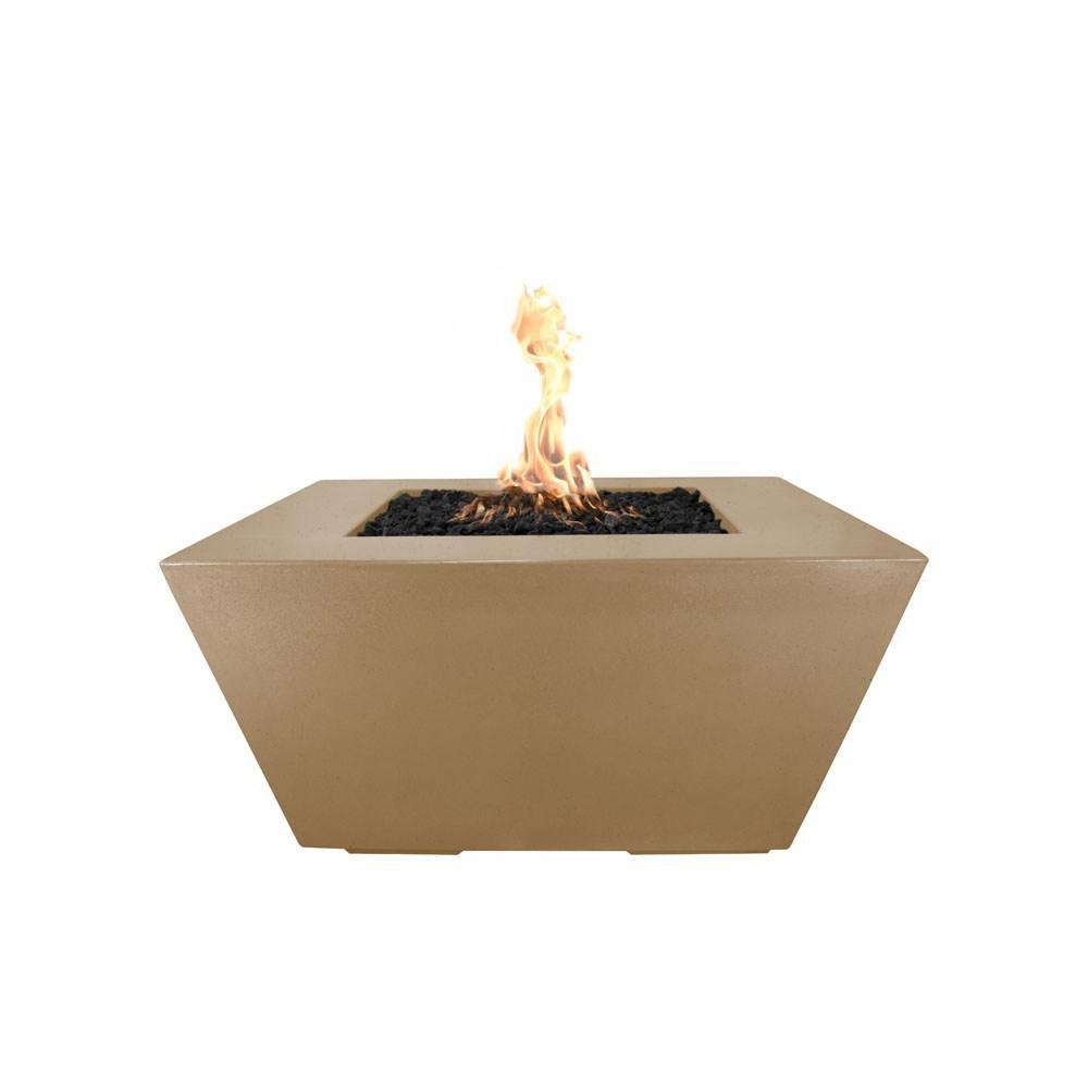 Top Fires Redan 50-Inch GFRC Gas Fire Pit - Match Lit (OPT-RDN50)